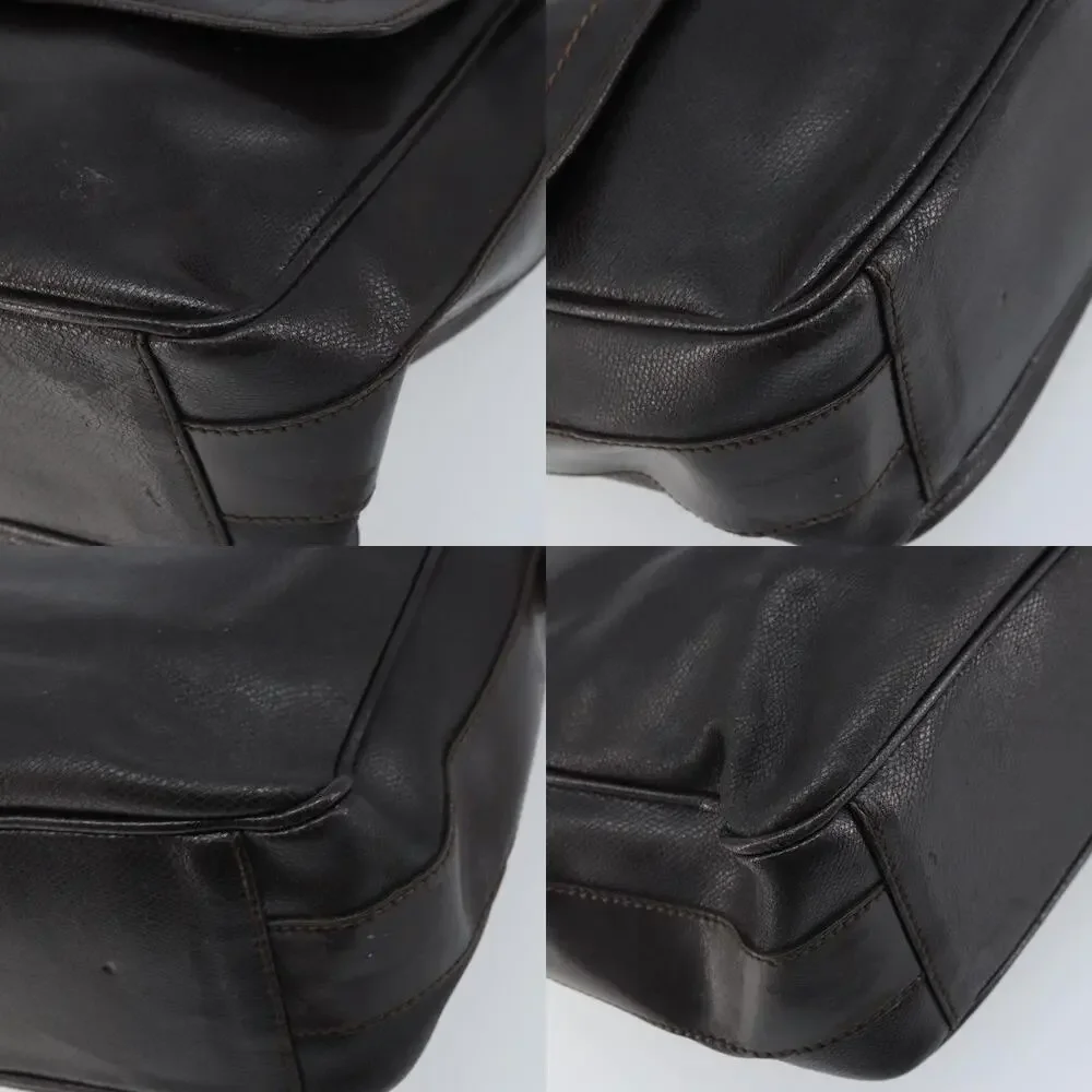 Salvatore Ferragamo Leather Shoulder Bag Brown